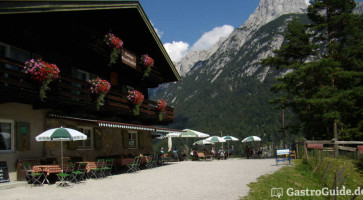 Berggasthaus Gletscherschliff inside