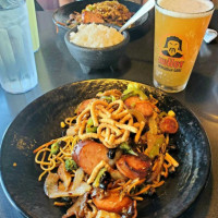 Huhot Mongolian Grill food