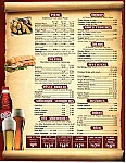 Meridian Pizza menu