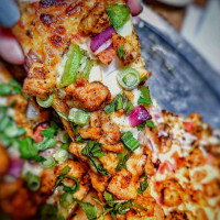 Tandoori Pizza food