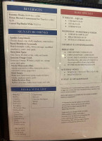 Spanky D's And Catering Hall menu