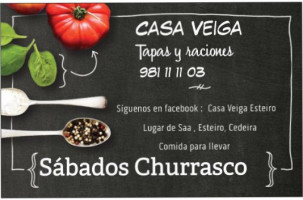 Casa Veiga food