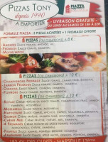 Piazza Romana menu