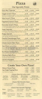 Papi's Pizza menu