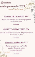 Relais De Champlecy menu