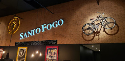 Santo Fogo Steakhouse inside