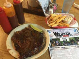 Wabash Bbq food