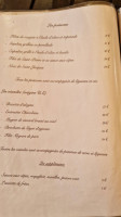 Auberge de l'Ormeau menu