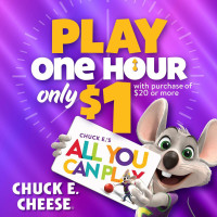 Chuck E. Cheese food