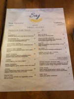 Saj menu