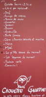 Chouette Galette menu