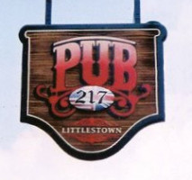 Pub 217 menu