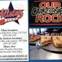 All Star Pizza food