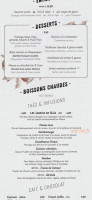 Brasserie Bouillon Baratte menu