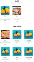 Beach Burger menu