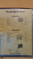 Pizzeria Stefano menu