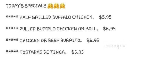 U S Subs Wraps menu