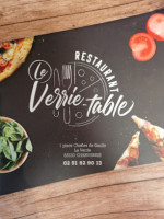 Le Verrie-table food