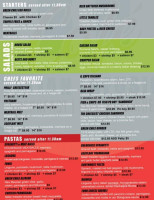 Barrio Fries Mexican Food menu