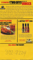 Buffalo Wild Wings Grill menu