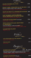 Antoine menu