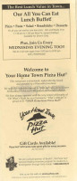 Papi's Pizza menu