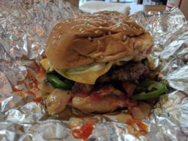 Five Guys Burgers Fries food