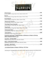 Barrios Mexican Cantina food