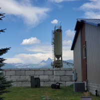 Grand Teton Distillery outside