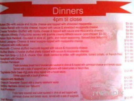 D'ottavio Italian House menu