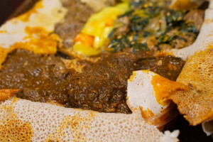 Queen Sheba Ethiopian Restaurant food