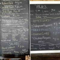 Twisted Bine Beer Co. menu