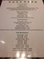 Monaghan's Irish Pub menu