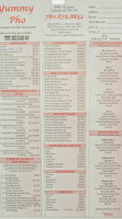 Yummy Pho Restaurant menu