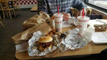 Five Guys Burgers And Fries food