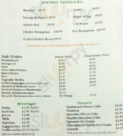 Zaza Italian Eatery menu