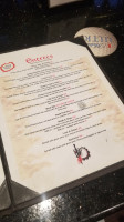 The Dragon Sports Bar menu