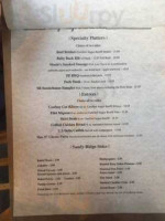 Sandy Ridge Smokehouse menu