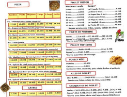 Resto Le P'tit Ranch menu