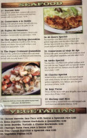 Las Palmas menu