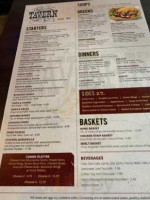 Rogue River Tavern menu