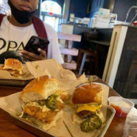 District: Donuts Sliders Brew food