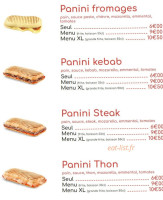 Mexi Kebab menu