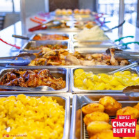 Hartz Chicken Buffet food