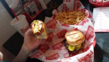 Freddy's Frozen Custard Steakburgers food