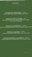 Le Macchiato Caffè menu