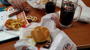 A & W ROOT BEER & LONG JOHN SILVERS food