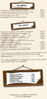 La taverne du petit Wasquehal menu