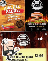 Vaqueros Burguer food