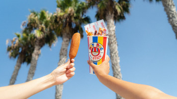 Hot Dog On A Stick food